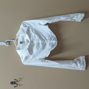 Button Up Cropped Top